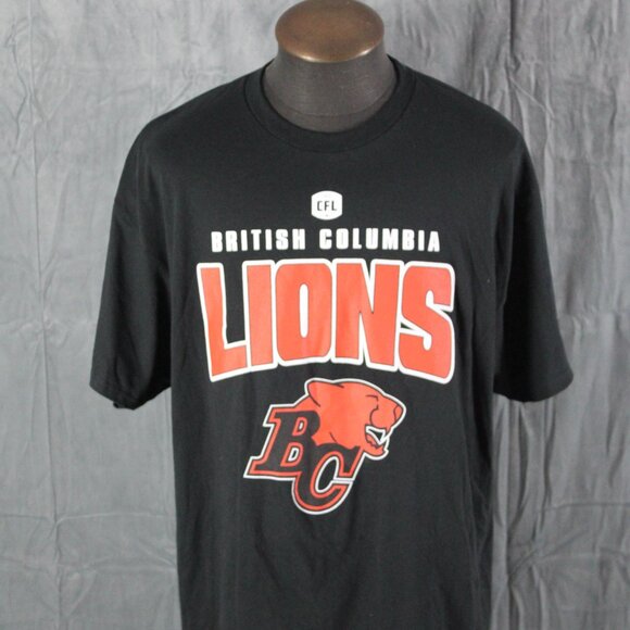 BC Lions Shirt - Big Graphic Classic Team Logo - Men's 2XL (NWT) - Picture 3 of 7